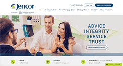 Desktop Screenshot of jencormortgage.com