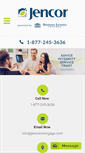Mobile Screenshot of jencormortgage.com